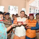 कोर्ट रोड स्थित नवनिर्मित सरदार पटेल भवन का सीएम ने किया लोकार्पण