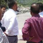 कांवड यात्रा के मद्देनजर डीएम व एसएसपी ने देवप्रयाग संगम व घाटों का जायजा लिया