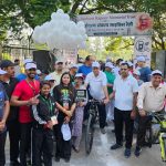 कैबिनेट मंत्री गणेश जोशी ने किया पर्यावरण संकल्प साइकिल रैली” का फ्लैग ऑफ 