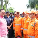 मुख्यमंत्री धामी ने एनडीआरएफ बटालियन गदरपुर का किया भ्रमण, जवानों से संवाद कर आपदा प्रबंधन व्यवस्थाओं की ली जानकारी